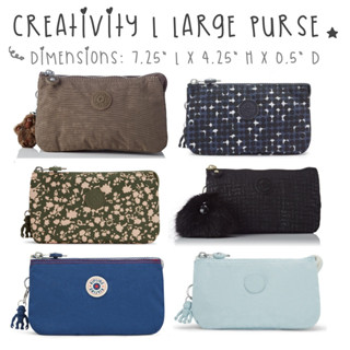 [2] [Update! 7 สี 8/9/23] kipling creativity L Large purse