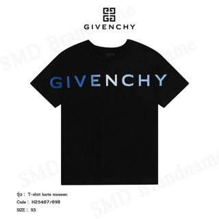 Givenchy เสื้อยืดคอกลม รุ่น T-shirt korte mouwen Code: H25407/09B