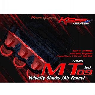 ปากแตร MT-09 Gen3 Velocity stack MT-09 [Yamaha] [KSPP]