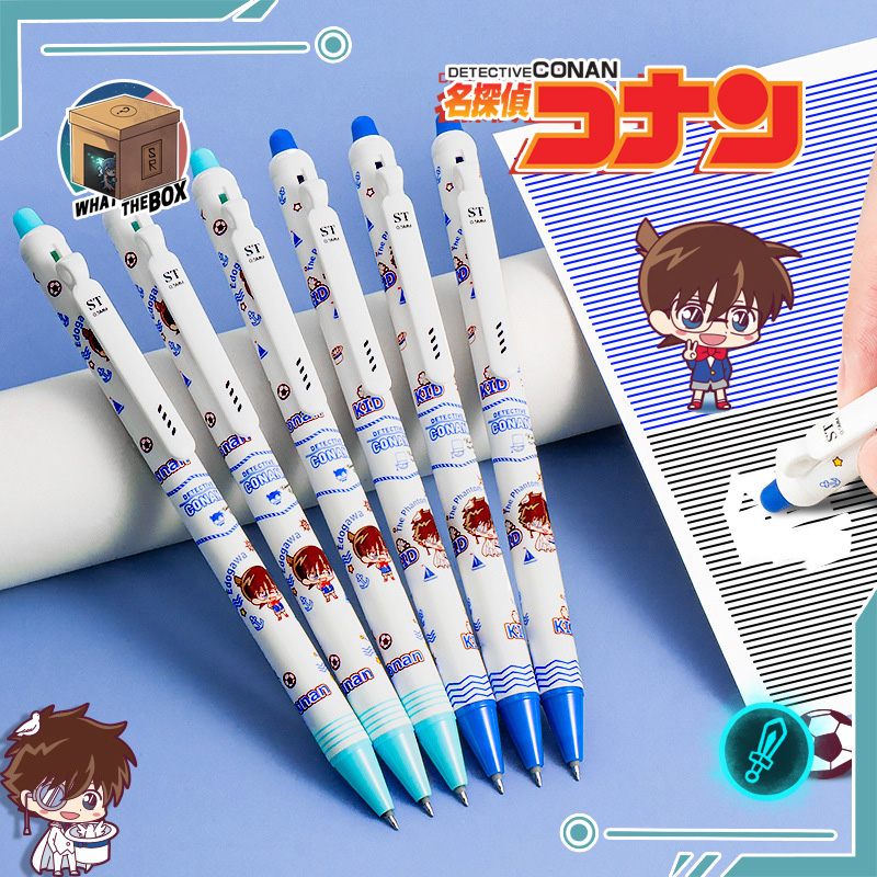 ปากกาลบได้ โคนัน Conan ลิขสิทธิ์แท้ 2 สไตล์ ของสะสมโคนัน จอมโจรคิด Kid ปากกาลูกลื่น