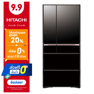 Hitachi ตู้เย็นมัลติดอร์ Made in Japan รุ่น R-WX670RT 23.7 คิว 670 ลิตร