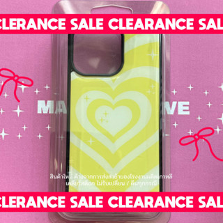 (พร้อมส่ง สินค้าล้างสต็อกไม่รับเปลี่ยน/คืนทุกกรณี) mafavarchive - iPhone 14promax yellow cottoncandy epoxy เคสไอโฟน