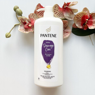 1200 ml. ผลิต 01/23 แชมพู แพนทีน Pantene Shampoo Total Damage Care โททอล แดเมจ แคร์ สีม่วง