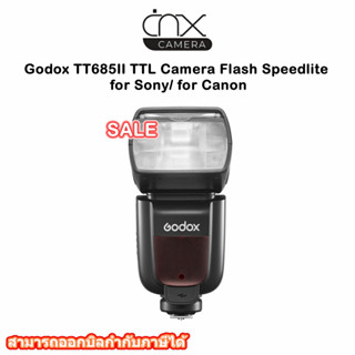 แฟลช Godox TT685II TTL Camera Flash Speedlite for Sony/for Canon ประกัน 2 ปี