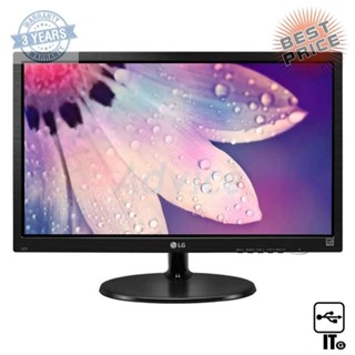 Monitor 18.5 LG 19M38A-B (TN, VGA) 60Hz ประกัน 3Y จอคอม จอมอนิเตอร์ จอคอมพิวเตอร์