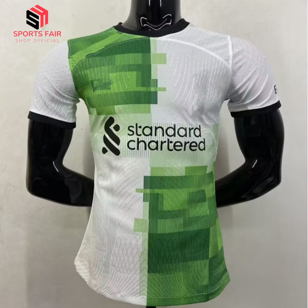 [sports_fair] ชุดบอลทีม L I V E R P O O L FOOTBALL club (ชุดเยือน เกรด AAA) พร้อมส่ง