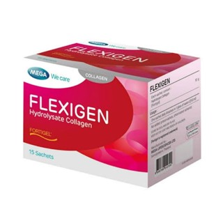 Flexigen 10g 15 ซอง/กล่อง คอลลาเจน type 2 สูตรรับเฉพาะข้อ