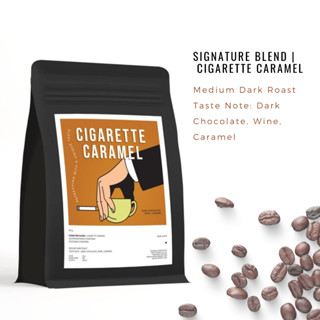 GRAPH กราฟ เมล็ดกาแฟ Signature blend Cigarette Caramel (exp.05/11/2023)