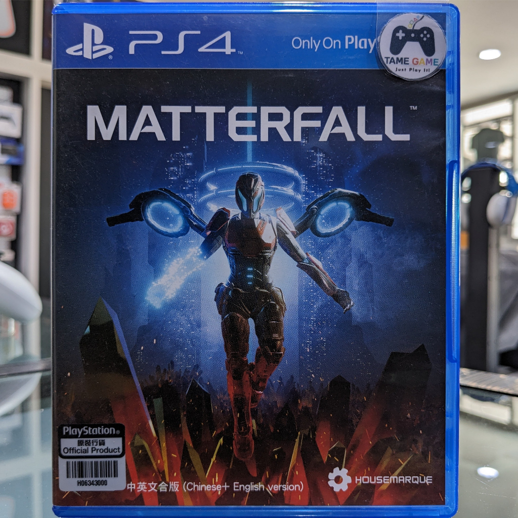 (ภาษาอังกฤษ) มือ2 PS4 Matterfall เกมPS4 แผ่นPS4 มือสอง (Matter Fall Only On Playstation Materfall)