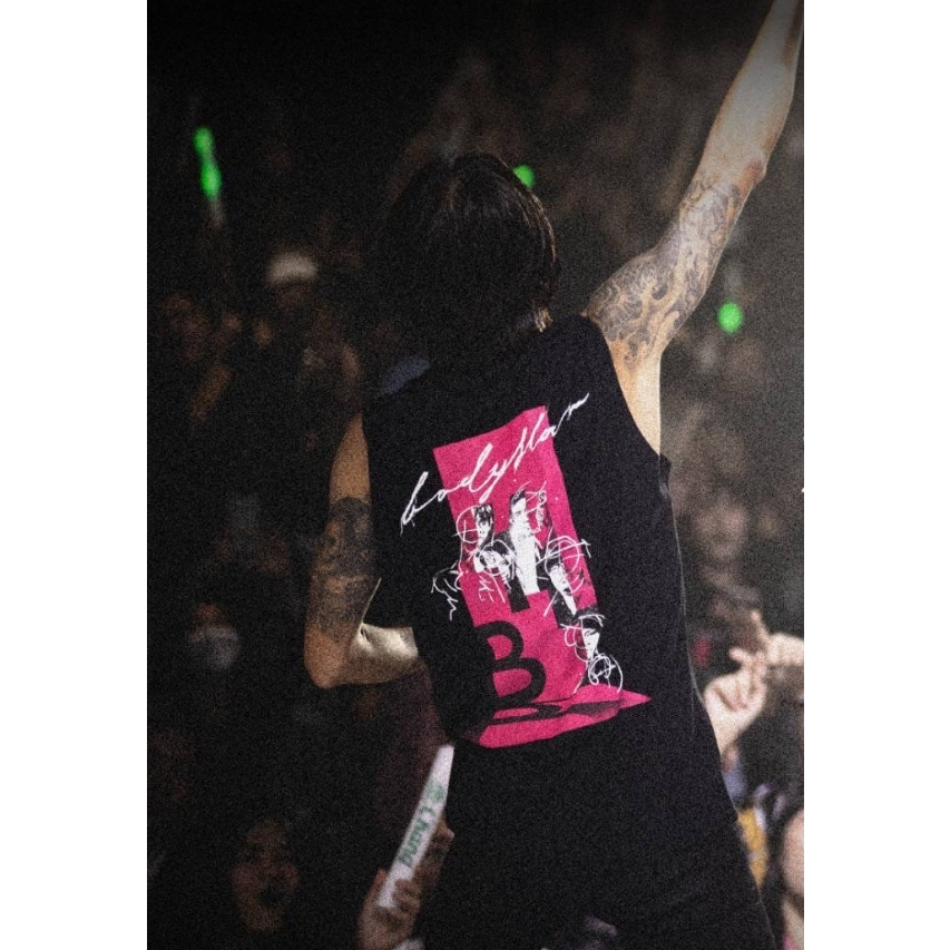 เสื้อยืด bodyslam เสื้อยืดแขนสั้น รุ่น Concert B Side ยี่ห้อ CHAPS (CPS Official products) Limited E