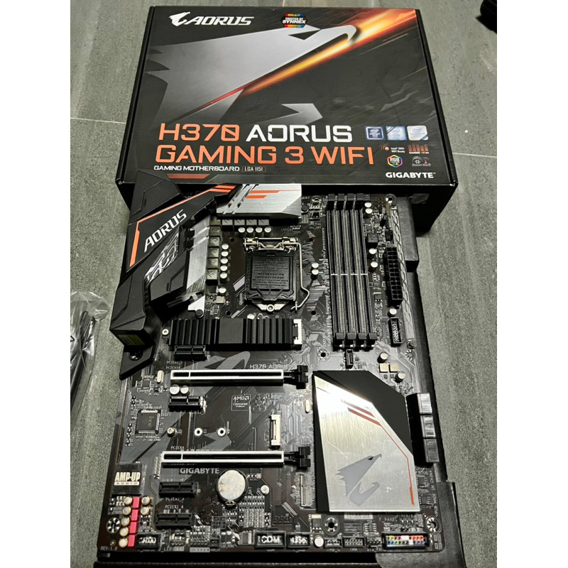 MAINBOARD (เมนบอร์ด) 1151V2 GIGABYTE H370 AORUS GAMING 3 WIFI