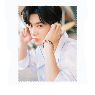ผ้าเช็ดเลนส์ ผ้าเช็ดแว่นตา ผ้าเช็ดแว่น ผ้าเช็ดแว่นกันฝ้า ภาพพิมพ์ ผ้าพิมพ์ Chen Zheyuan เฉินเจ๋อหย่วน