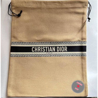 ถุงผ้ารุ่นพิเศษ CHRISTIAN DIOR พรีเมี่ยมกิ๊ฟ🧡🖤