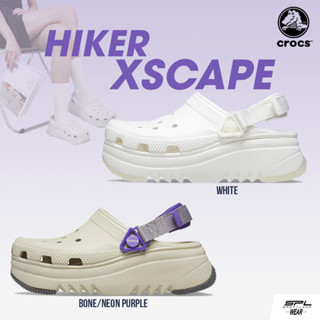 Crocs Collection รองเท้าแตะ รองเท้าแฟชั่น UX Hiker Xscape Clog 208365-100 / 208365-2CF (3490)