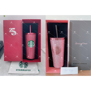 starbucks stainless steel blink blackpink ครอสตัล, 25 th คริสตัล