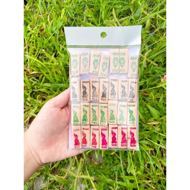 4:4 ธูปพญานาคคละ4แบบ ถุงละ28 แท่ง พญานาคราช  พญานาค ธูปหวย ธูปใบ้หวย ธูปขอหวย เลข3หลัก