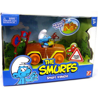 พร้อมส่งจากไทย The Smurfs Smurf Vehicle Figure Set