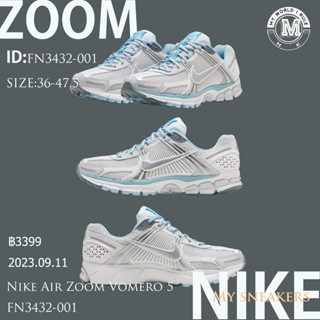 Nike Air Zoom Vomero 5  FN3432-001 ของแท้ 100% รองเท้าผ้าใบ Casual Shoes Sports Shoes