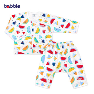 [ขายดี] BABBLE ชุดนอนเด็ก ชุดเซตเด็ก อายุ 6 เดือน ถึง 9 ปี คอลเลคชั่น Freshy Fruit (BSL)