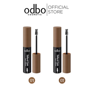 ODBO NATURAL LOOK BROW MASCARA OD798 #มาสคาร่าย้อมสีคิ้ว หัวแปรงซี่ขนาดเล็ก