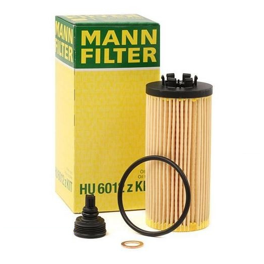 BMW ไส้กรองน้ำมันเครื่อง oil filter MANN-FILTER HU6012 z KIT เครื่อง B37 B38 B47 B48 BMW รุ่น   F40 
