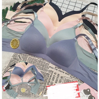 ชุดชั้นใน No’bra no.289 คัพA 34-40 ไม่มีโครง ดันทรงเล็กน้อย ผ้านิ่มใส่สบาย