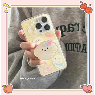 🐱‍🐉จัดส่งภายใน 24 ชม🌹 เคสไอโฟน 11 12 13 14 Pro Max ลูกสุนัข ความนิยม แฟชั่น การ์ตูน เรียบง่าย Case for iPhone ผลิตภัณฑ์ร