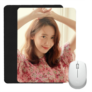 แผ่นรองเมาส์ Mouse Pad แผ่นรองเมาส์พิมพ์ลาย ศิลปินเกาหลี ซีรีส์เกาหลี Yoona ยุนอา SNSD Girls Generation kpop