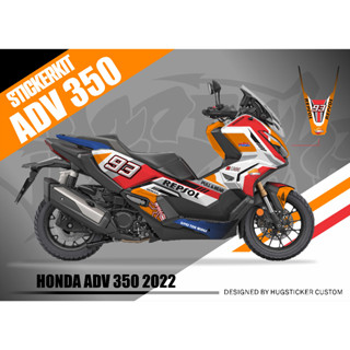 สติ๊กเกอร์ Honda ADV 350 ลาย Repsol