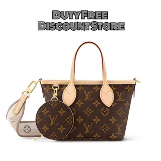 2023 new style/Louis Vuitton/NEVERFULL/LV/หลุยส์วิตตอง/ สายสะพายไหล่ถอดได้/กระเป๋าโท้ต/กระเป๋าช้อปปิ้ง/ขนาดเล็ก