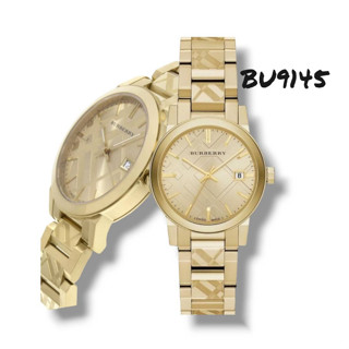 พร้อมส่ง!! นาฬิกาBurberry The City Gold-Tone Ladies Watch BU9145