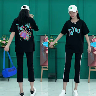 เสื้อยืดผู้หญิง สกรีนลายTOYOU สกรีนลายหน้า-หลัง