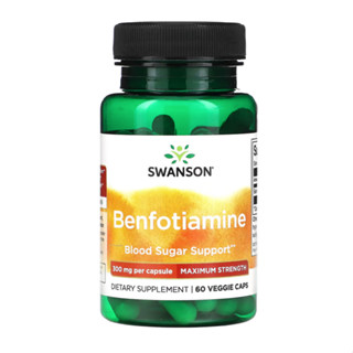 Swanson Benfotiamine 300 mg 60 Veggie Caps