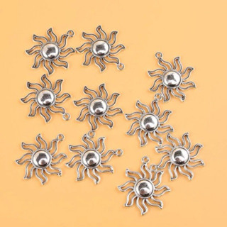 จี้DIY ดวงอาทิตย์ 10ชิ้น/แพ็ค พร้อมส่งจากไทย