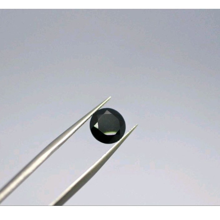 นิล Black Spinel  นิลสีดำแท้