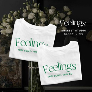 เสื้อยืดลาย Feelings|sherbet.teeshop