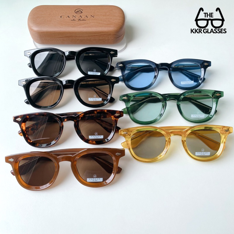 𝗖𝗔𝗡𝗔𝗔𝗡 แบรนด์แท้ ! แว่นกันแดด S5409 ป้องกันแสงแดด𝗨𝗩  ชายหญิงใส่ได้ (มีปลายทาง) - รูปที่ 4