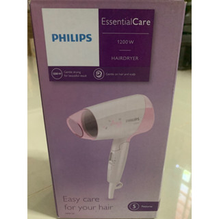 HILIPS HAIR DRYER ไดร์เป่าผม1200W HP8120 (White/Pink)