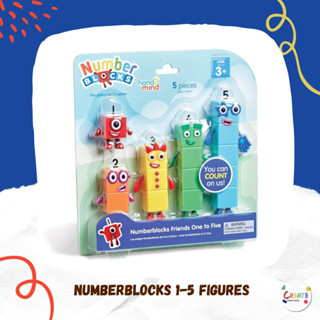 พร้อมส่ง 🇺🇸💯Numberblocks 1-5 Figures แบรนด์ Hand2Mind