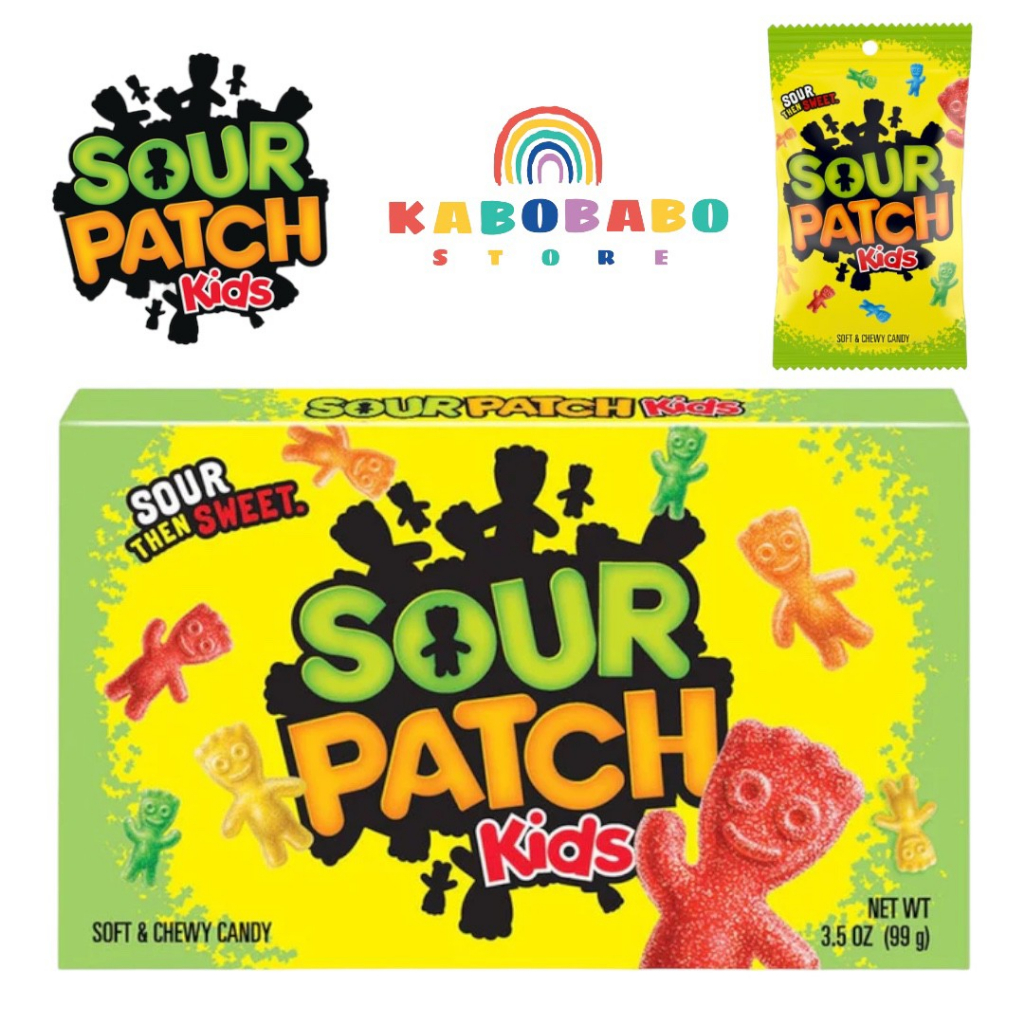 Sour Patch (เยลลี่เคี้ยวหนึบ รสเปรี้ยว เคี้ยวแล้วหวาน)