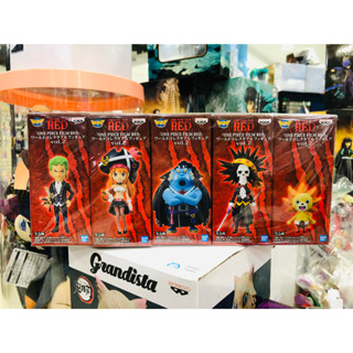 ✅ สินค้าพร้อมส่ง : WCF ONE PIECE FILM RED VOL.2 SET OF 5