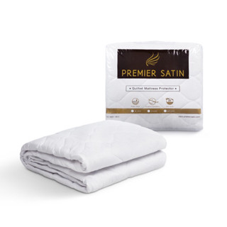 ผ้ารองกันเปื้อนกันน้ำ กันไรฝุ่น ช่วยถนอนที่นอน ยี่ห้อ Premier Satin ของแท้
