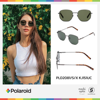 แว่นกันแดด Polaroid PLD2081/S/X KJ151UC Dark Ruthenium เลนส์ Polarized ของแท้รับประกันศูนย์ไทย