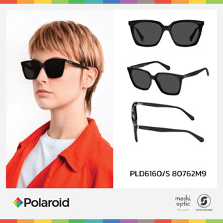 แว่นกันแดด Polaroid PLD6160/S 80762M9 Black เลนส์ Polarized ของแท้รับประกันศูนย์ไทย