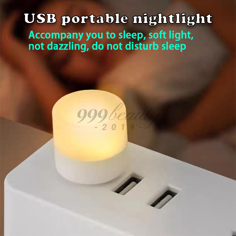 โคมไฟกลางคืน A928 Led ถนอมสายตา ชาร์จ Usb รองรับ Cod เสียบปลั๊กได้ สีขาวอบอุ่น มีให้เลือก2โทนสี งานดี (แบบเสียบUSB)