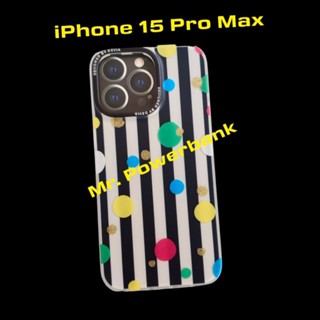 เคสแท้100% ไอโฟน 15 ProMax ลายPolka Dot