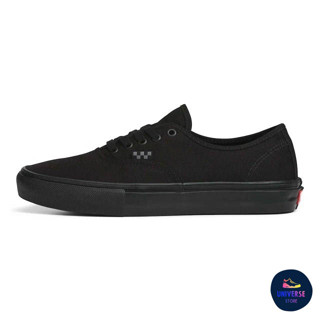 [ของแท้ ส่งฟรี จากไทย] VANS SKATE AUTHENTIC - BLACK/BLACK