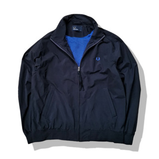 Fred Perry Navy Blues Full Zipper Jacket รอบอก 48”