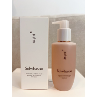 sulwhasoo💯แท้ใหม่เจนเทิลคลีนซิ่งโฟมขนาด200mlฉลากไทยสินค้าจากเคาน์เตอร์ล็อตผลิต07/2022