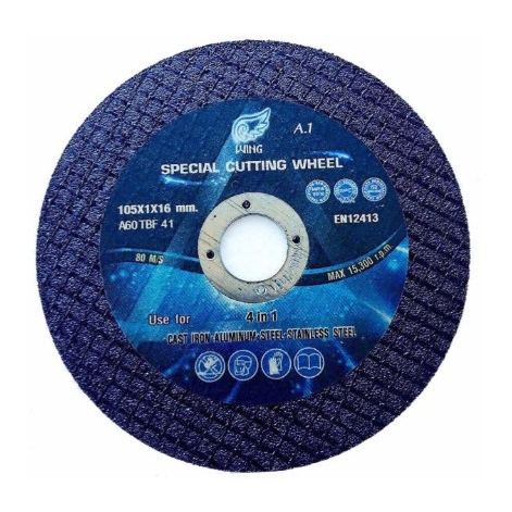 WING ใบตัดกระเบื้อง ใบตัดปูน เร็ว แรง ทะลุแกรนิต 4นิ้ว อย่างดี บางพิเศษ 0.8 มิล - Premium grade V.2